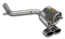 Supersprint  Rear exhaust Right 120x80  MERCEDES C207 E 300 Coupe V6 (252 Hp) 2011 