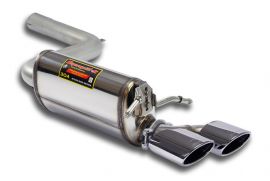 Supersprint  Rear exhaust Left "Racing" 120x80  MERCEDES C207 E 300 Coupe V6 (252 Hp) 2011 