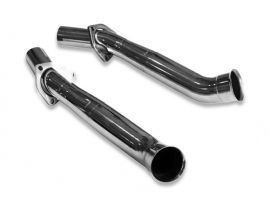 TUBI STYLE EXHAUST SYSTEMS-FERRARI F430 COUPE & SPIDER CAT BYPASS HIGH FLOW PIPES KIT