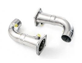 TUBI STYLE EXHAUST SYSTEMS-PORSCHE 991 TURBO & TURBO S CAT BYPASS HIGH FLOW PIPES KIT