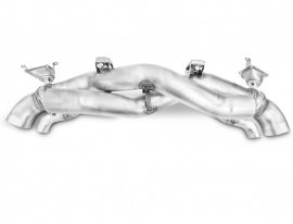TUBI STYLE EXHAUST SYSTEMS- PORSCHE 992 CARRERA & TURBO STRAIGHT PIPE CENTRAL MUFFLER