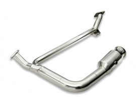 TUBI STYLE EXHAUST SYSTEMS- PORSCHE 718 NO GPF BOXSTER & CAYMAN DOWNPIPE W RACE KAT